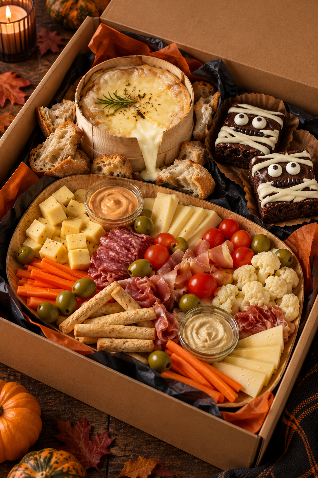 BOX SOIREE HALLOWEEN VERSION APERO ET FROMAGE